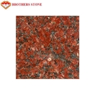 Alto rojo de rubíes de las tejas de la piedra del granito de la India pulido cortado a la medida para el florero