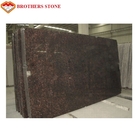 El granito pulido pozo Ston de Brown del moreno de la India de la naturaleza teja tamaño estándar o modificado para requisitos particulares