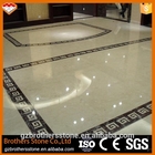 Precio de mármol beige poner crema del mármol de la teja de Yunfu por imágenes del diseño del piso del mármol del metro cuadrado