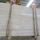 El grano de madera al por mayor del precio bajo 2018 esmaltó el mármol gris soleado