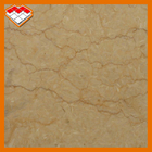 Las losas de mármol beige de las venas de oro modificaron el tamaño para requisitos particulares para la pared/el suelo
