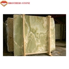 El mármol de ónix verde chino hace la fábrica del precio a mano en China para el diseño único de la casa