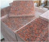 El CE rojo de la teja del granito losa/G562 de la piedra del granito de la hoja de arce aprobó