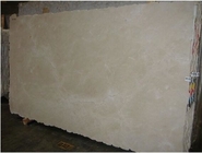 Marfil beige de piedra natural de alta calidad del crema del diseño del mármol del color