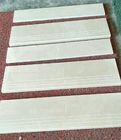 losa de mármol de piedra beige de los 60cm de los x 60cm, bloque de mármol blanco soleado de la piedra de las tejas de las losas de suelo de Paquistán