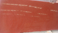 Losa áspera 2,73 g/cm3 de las baldosas 50x50 de la encimera de la cocina del granito del color rojo