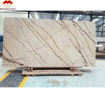 Pisos y escaleras interiores Solfitel Marmol de oro Gran losa en estilo natural moderno