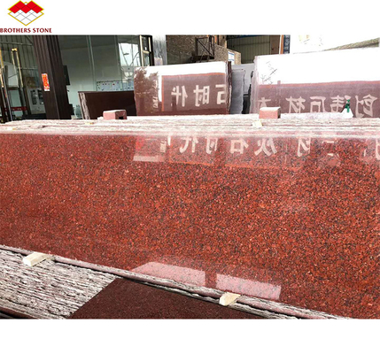Modern India Losas de granito rojo para la pared exterior interior, piedras y el marco de la puerta