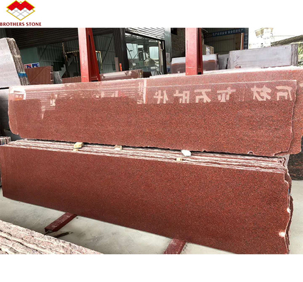 Modern India Losas de granito rojo para la pared exterior interior, piedras y el marco de la puerta