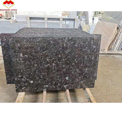 Diseño gráfico de la villa utilizando piedra de granito negro Shangri-La natural de la cantera africana