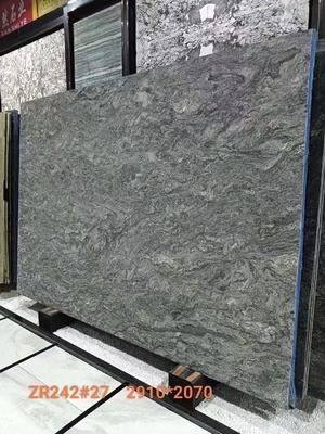Pared y suelo Losas de granito negro en 18 20 mm de espesor con patrón de pizarras antiguas