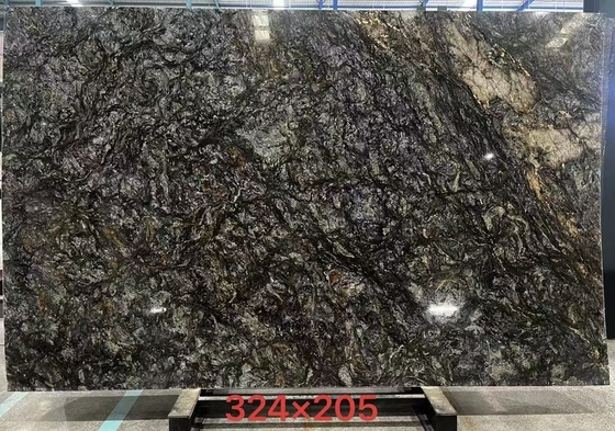 Piedra moderna de diseño de platino diamante piedra natural para la decoración de la entrada del hotel