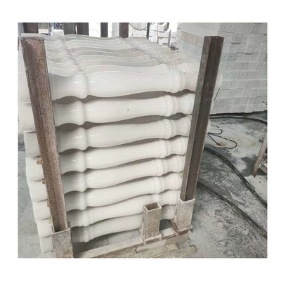 Baluster de piedra de mármol de granito blanco para barandillas personalizado Condiciones de entrega FOB/CNF