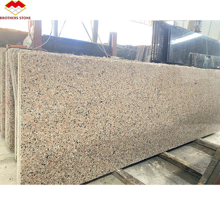 Moderno acabado de superficie afilada Rosa rosa Porrino 635 Granito de la losa para la decoración de la villa