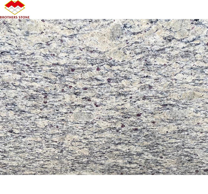 Color púrpura moderno brasileño Gialo Cicita Santa losas de granito pulida y afilada piedra natural para diseño de hotel Villa