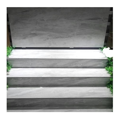 Absorción de agua de aproximadamente 0.12% Moderno porcelana vidriada de escaleras de azulejos para escaleras