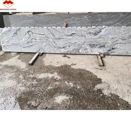 Low Per Square Foot Placas de granito blanco de viscón para revestimiento de paredes exteriores de villas modernas