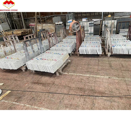 Exportadores de granito ligero de la mejor villa imperial piedra de granito blanco pulida afilada