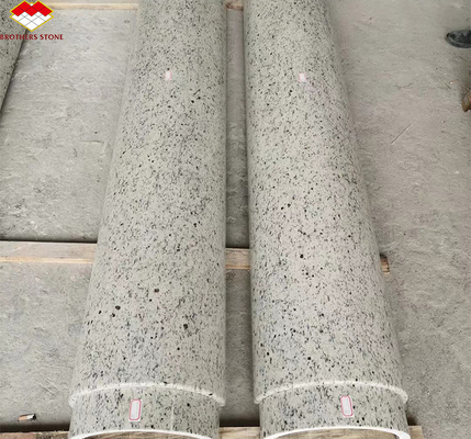 Exportadores de granito ligero de la mejor villa imperial piedra de granito blanco pulida afilada