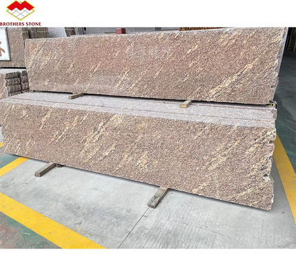 Granito de oro de Giallo color dorado de California para revestimiento de paredes exteriores y correa