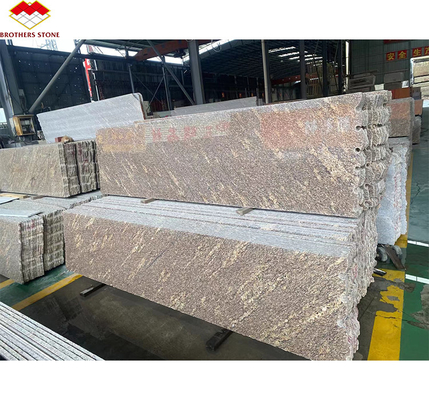 Granito de oro de Giallo color dorado de California para revestimiento de paredes exteriores y correa