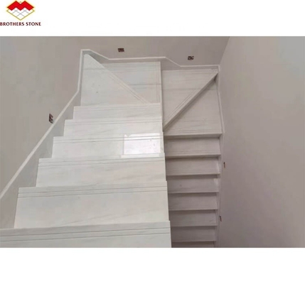 Interior Villa Moderna Escaleras de Piedra Natural Diseño para escalones rectos pulidos