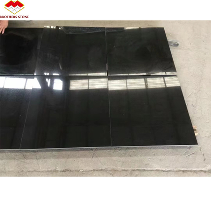 Estilo de diseño moderno Shanxi Bloques de granito negro de 18 mm de espesor