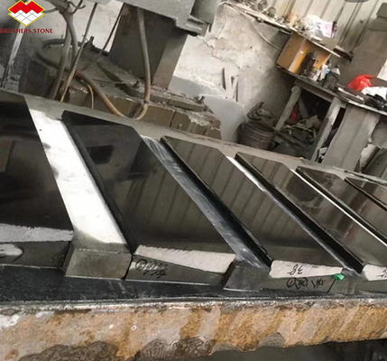Estilo de diseño moderno Shanxi Bloques de granito negro de 18 mm de espesor