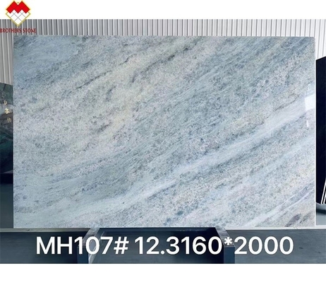 FOB Comercio retroiluminado Azul Roma Quartzita Eslab Ideal para el mostrador de la vanidad en Brasil