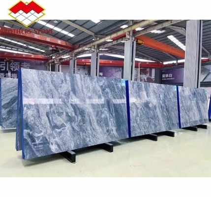 Piedra de mármol de calcita de lujo bordes pulidos para el salón Pared de fondo