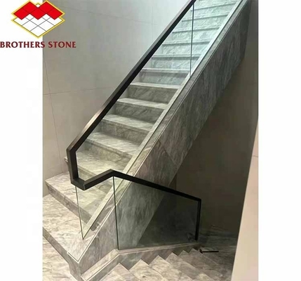 Piedra de mármol de calcita de lujo bordes pulidos para el salón Pared de fondo