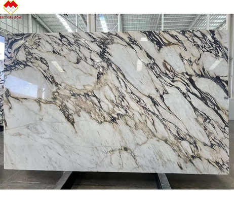 Calacatta Viola losas de mármol piedra italiana intemporal para proyectos de cocina y baño
