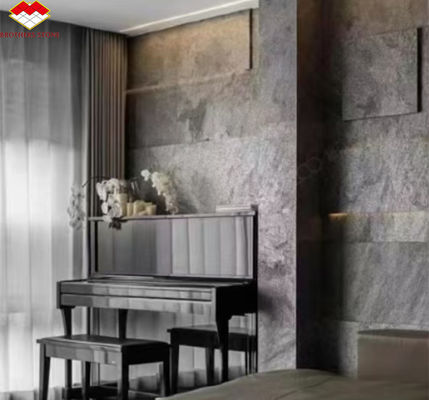 Arcillas de textura para revestimiento de paredes con arcilla flexible de piedra natural MCM 1 mm delgada