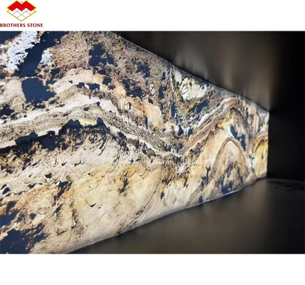 Veneer de piedra natural para paneles de pared interiores modernos y flexibles