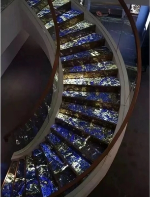 Piedra de lujo de gran tamaño, de estilo moderno, con venas blancas, mármol de Cloisonne para el suelo de la sala de estar.