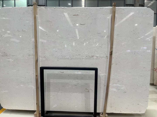Proyectos de construcción a pequeña escala Esenciales Populares Tiles de pared de mármol natural de color bege ligero