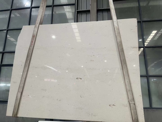 Proyectos de construcción a pequeña escala Esenciales Populares Tiles de pared de mármol natural de color bege ligero