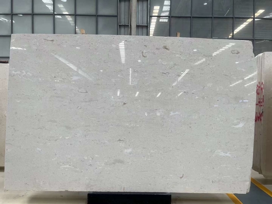 Yunfu luz de luna mármol beige Perlatino Gran losa para pared de cocina moderna y azulejos de piso