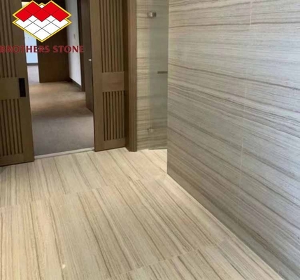 Paneles de pared de suelo/tableros de madera gris de grano de mármol para el estilo personalizado