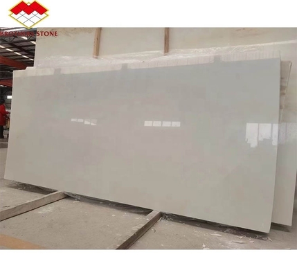 Lámina de mármol de ónix blanco moderno a medida para escalera mesa de comedor chimenea estufa piedra