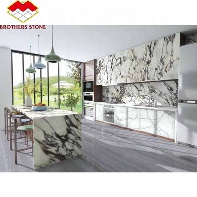 Panel de pared decorativo en mármol de viola afilado Un punto focal impresionante para interiores