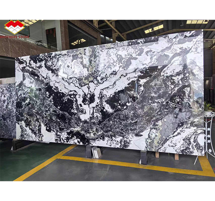 Modernas losas de granito azul pulidas para decoración de hoteles y hogares en Brothers Stone