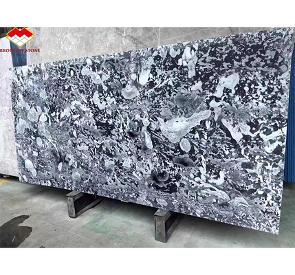 Modernas losas de granito azul pulidas para decoración de hoteles y hogares en Brothers Stone