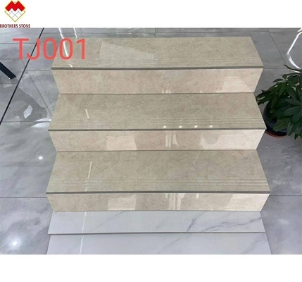 Pisos de cerámica de vidrio pulido Precios baratos Pisos de porcelana de escalera de cuerpo completo 1200*470mm en China