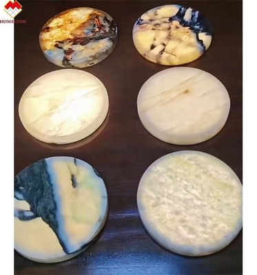 Diseño Moderno Fotoelectricidad Transparente de piedra de cuarzo para tazas de té