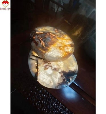 Diseño Moderno Fotoelectricidad Transparente de piedra de cuarzo para tazas de té