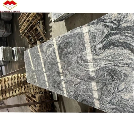 Fantasía natural de granito gris oscuro de losas para escaleras y pisos