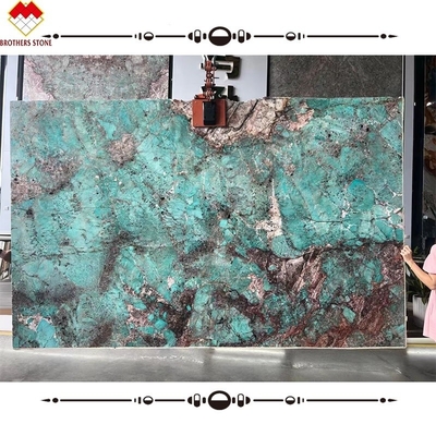 Gran tabla multicolor verde guatemalteco verde de mármol mesa de cena mesa de café para villa