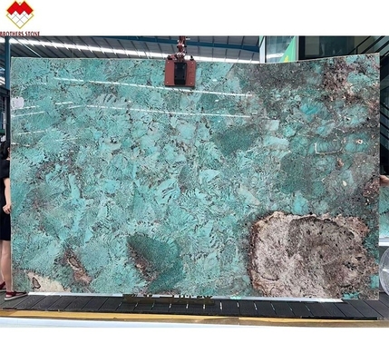 Gran tabla multicolor verde guatemalteco verde de mármol mesa de cena mesa de café para villa