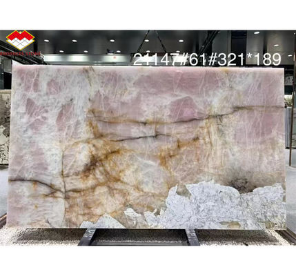 Gran losa de mármol Pandora brasileño pulido para el estilo moderno Panel de pared de Patagonia